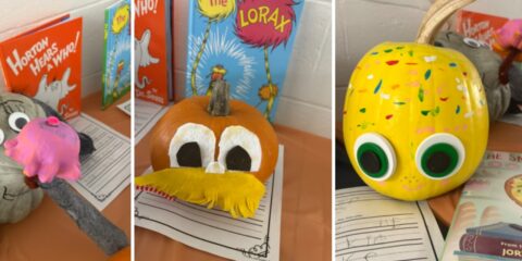 First Grade Pumpkin Book Projects